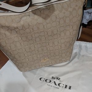 New authentic coach bag